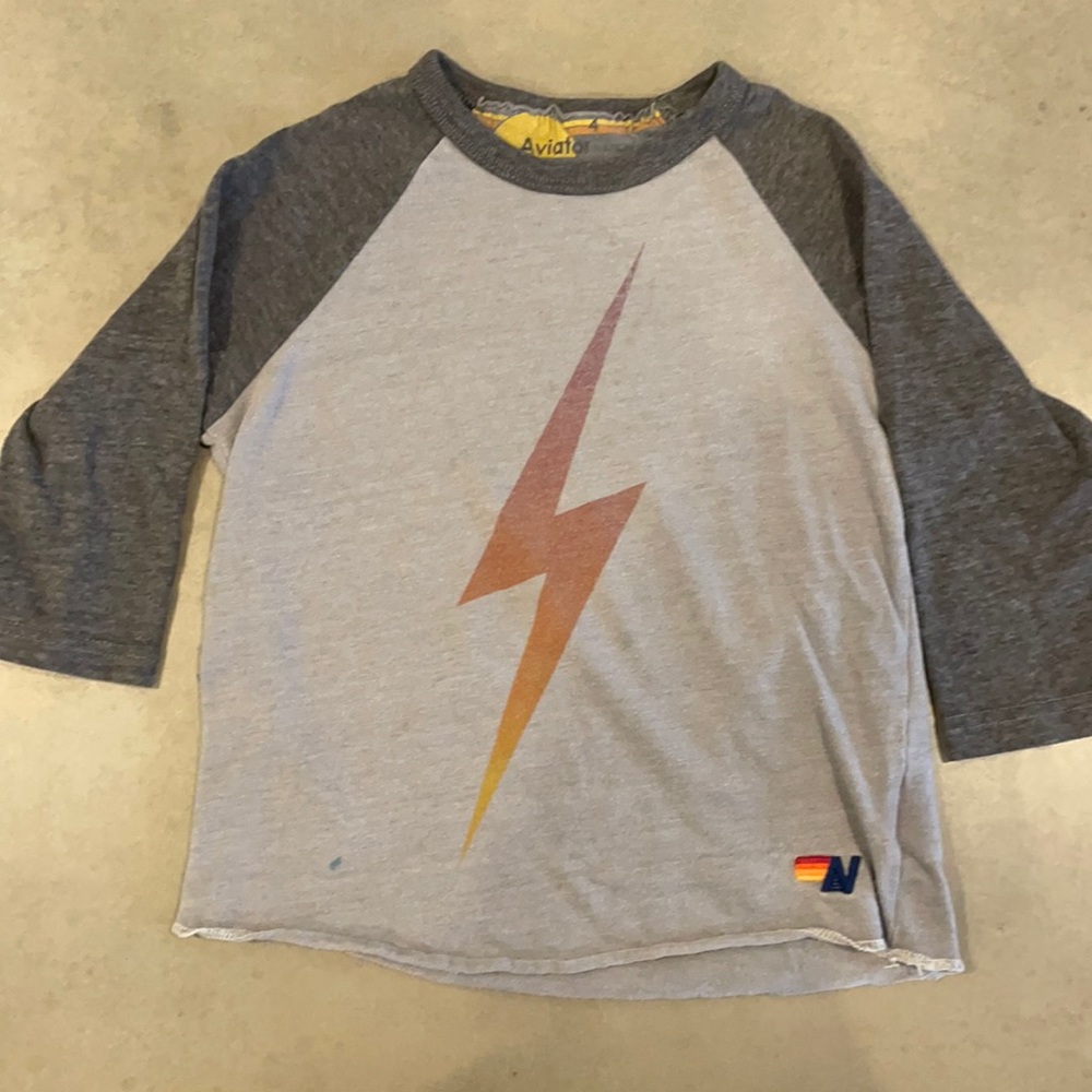Aviator Nation 3/4 Tee size 4